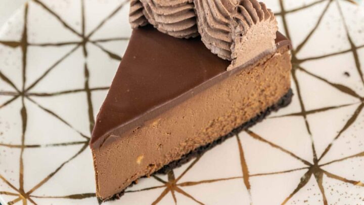 Dark Chocolate Cheesecake | Bunsen Burner Bakery
