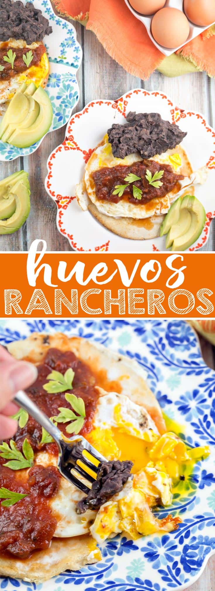 Huevos Rancheros | Breakfast | Brunch | Eggs | Corn Tortillas | Beans | Avocado | Gluten Free | Vegetarian | Bunsen Burner Bakery