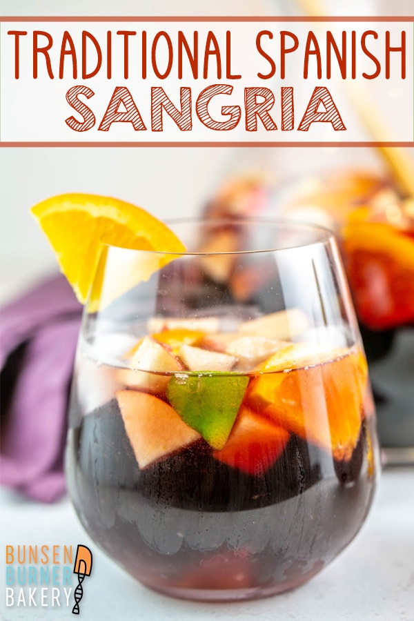 Whether you're entertaining guests or just relaxing at home, this easy traditional Spanish Sangria recipe is the perfect drink to enjoy. All the tips and tricks you need to make the perfect batch!