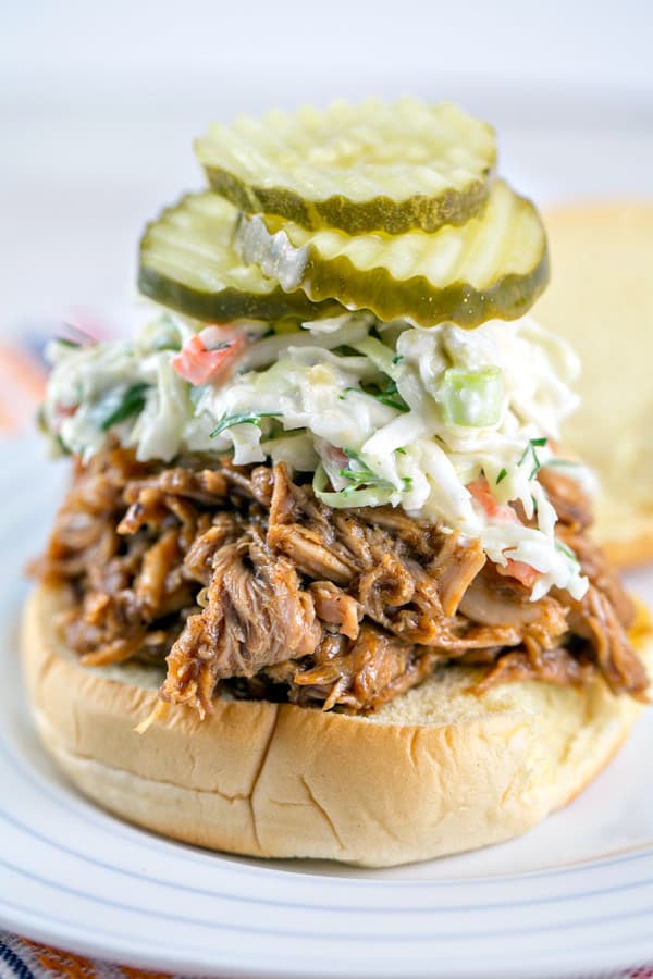 Crockpot BBQ Pulled Pork Sliders Bunsen Burner Bakery