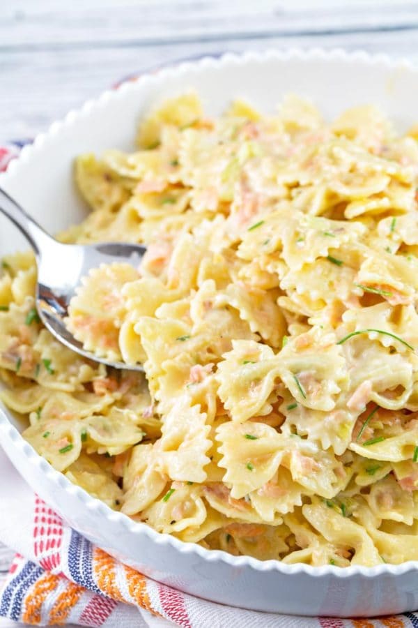 Creamy Smoked Salmon Pasta Bunsen Burner Bakery