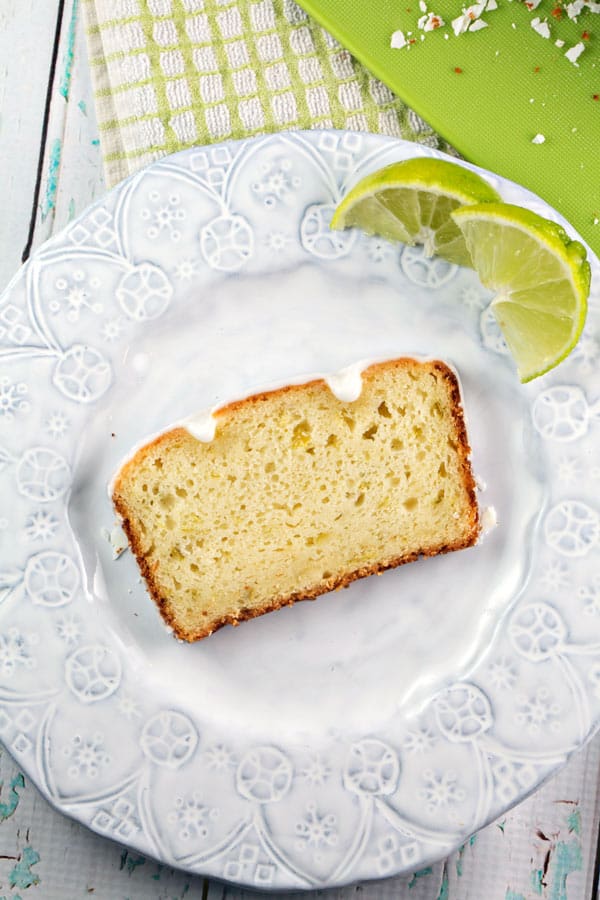 Buttermilk Lime Quick Bread: Citrusy and tangy buttermilk lime quick bread covered with a sweet-tart lime sugar glaze. Pretend it's summer year round with this simple buttermilk bread. {Bunsen Burner Bakery}