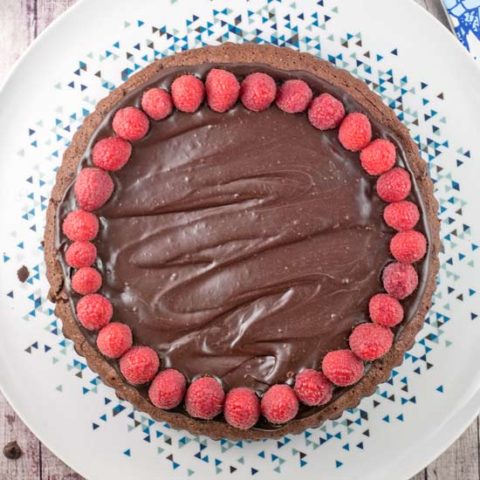 Flourless Chocolate Cake: A rich, one bowl flourless chocolate cake, perfect for Passover, a gluten-free birthday cake, or just because it’s a Tuesday. {Bunsen Burner Bakery}