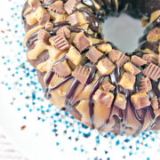 Chocolate Peanut Butter Cup Bundt Cake