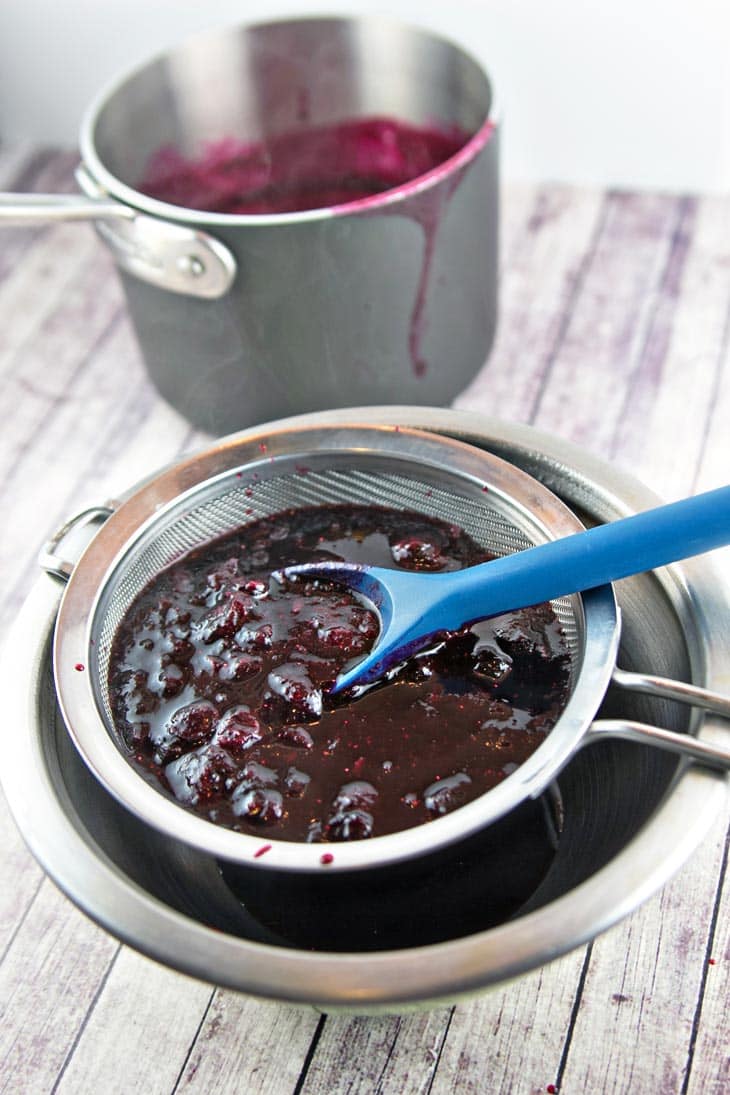Blueberry Cardamom Curd: Smooth, rich curd, bursting with blueberry and cardamom flavor. Perfect for scones, muffins, cakes, tarts, or just eating right off a spoon. {Bunsen Burner Bakery}