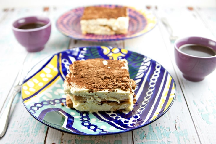 Easy Traditional Tiramisu: Whip up a delicious batch of easy traditional tiramisu in mere minutes - no baking necessary. Create your own Italian delicacy at home! {Bunsen Burner Bakery}