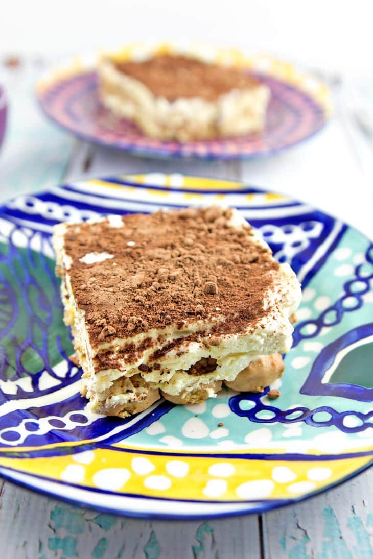 Easy Traditional Tiramisu: Whip up a delicious batch of easy traditional tiramisu in mere minutes - no baking necessary. Create your own Italian delicacy at home! {Bunsen Burner Bakery}