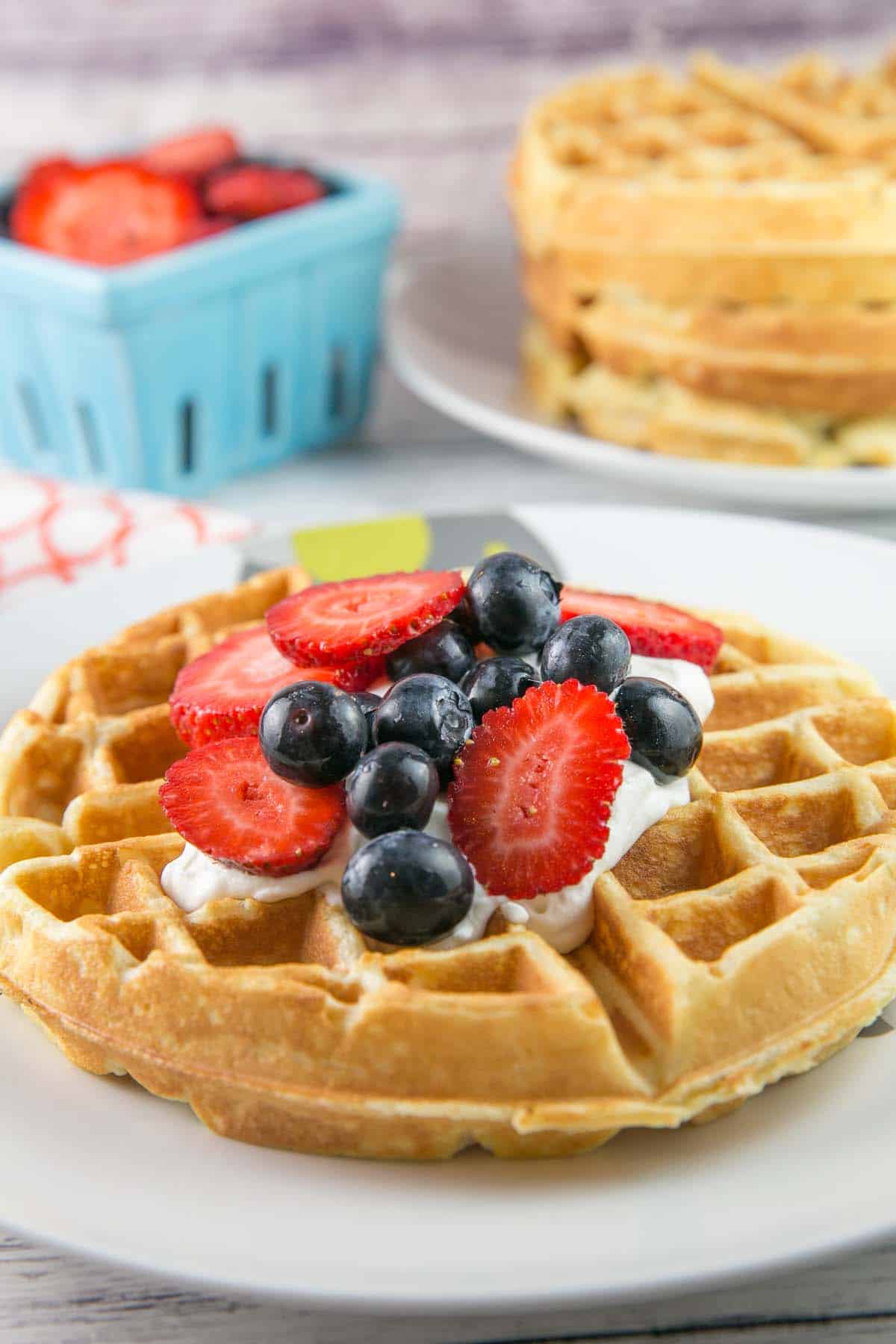 Best Belgian Waffle Recipe | Bunsen Burner Bakery