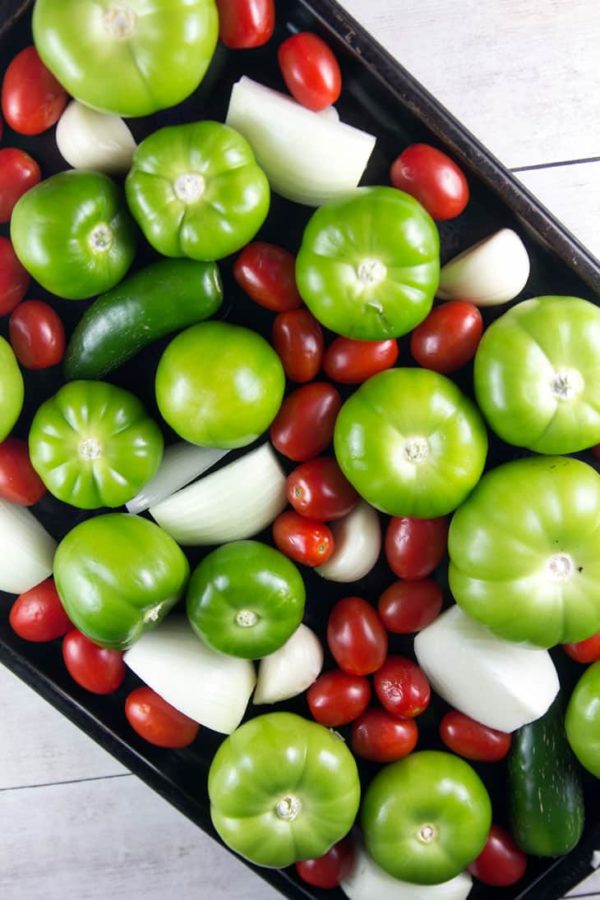 Roasted Tomatillo Salsa Verde | Bunsen Burner Bakery