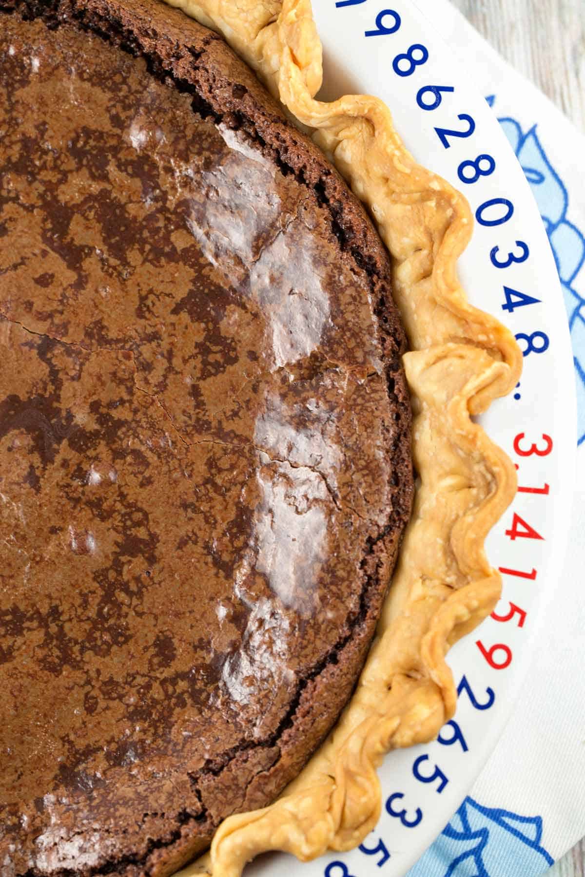 Flourless Chocolate Brownie Pie Bunsen Burner Bakery