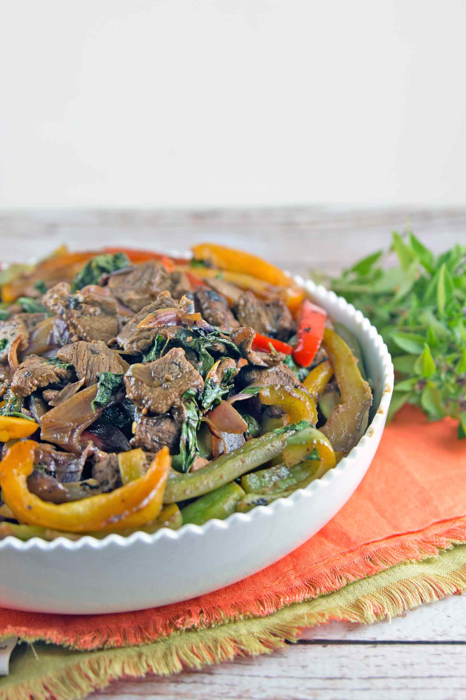 Thai Basil Beef Bunsen Burner Bakery