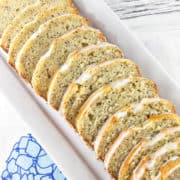 Lemon Poppy Quick Bread: a fresh take on a classic, this is more moist and lemony than your grandmother's lemon loaf. {Bunsen Burner Bakery} #quickbread #lemonpoppy #lemonloaf