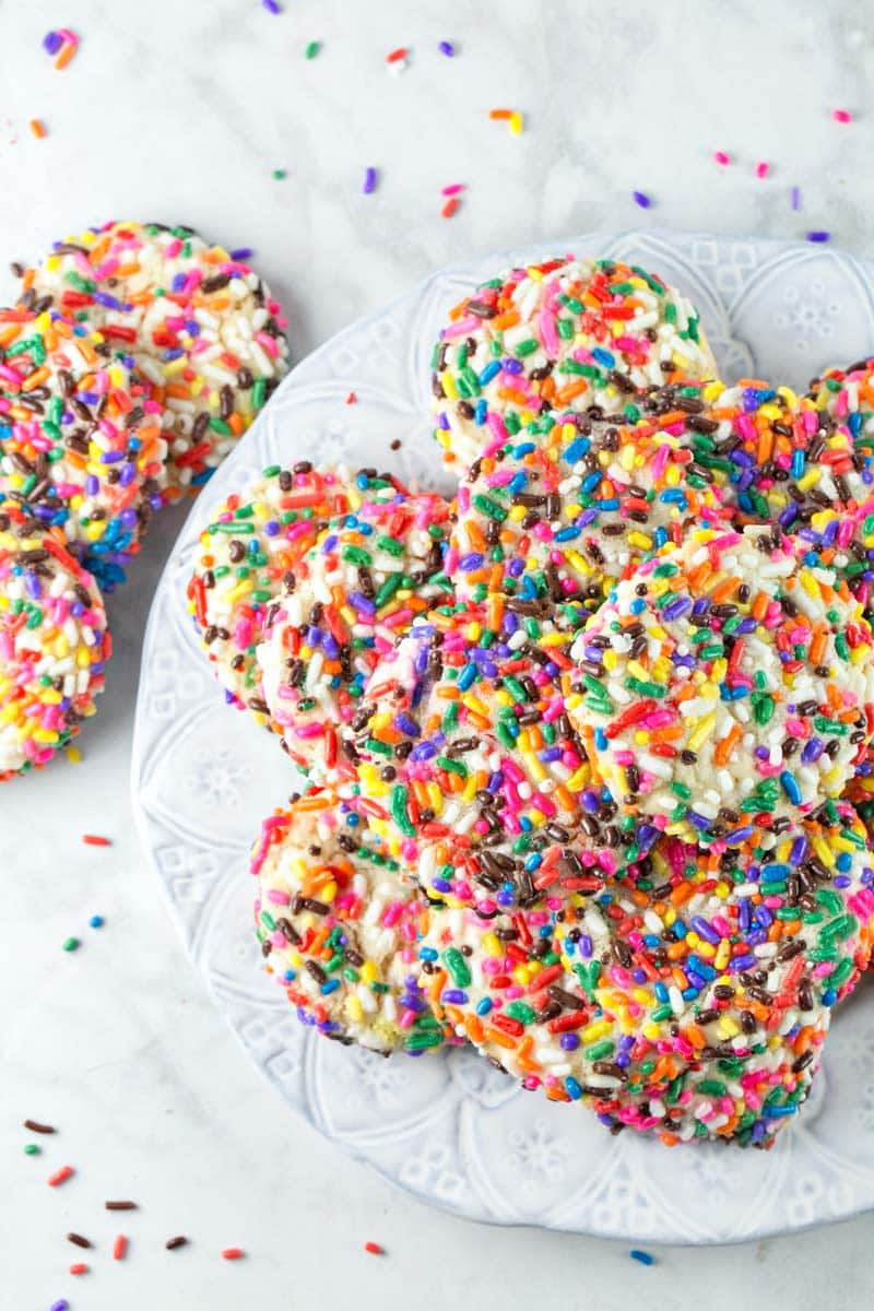 Sprinkle Sugar Cookies | Bunsen Burner Bakery