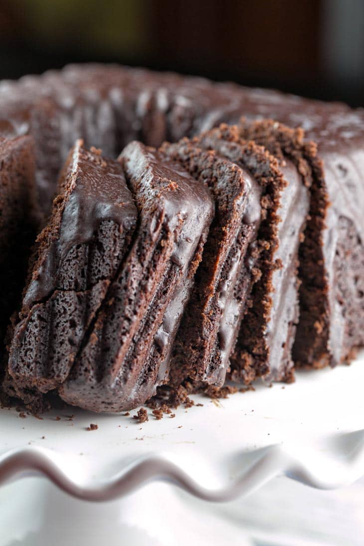 Gluten Free Chocolate Bundt Cake: The ultimate Passover-friendly, gluten free chocolate bundt cake. With a rich, deep chocolate flavor, this cake is for true chocolate aficionados! Perfect for Pesach, Easter, brunch, dessert, or any time!