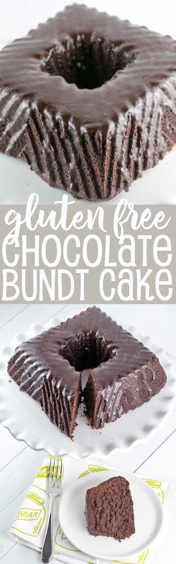 Gluten Free Chocolate Bundt Cake: The ultimate Passover-friendly, gluten free chocolate bundt cake. With a rich, deep chocolate flavor, this cake is for true chocolate aficionados! Perfect for Pesach, Easter, brunch, dessert, or any time!