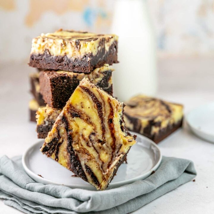 Cream Cheese Swirl Brownies