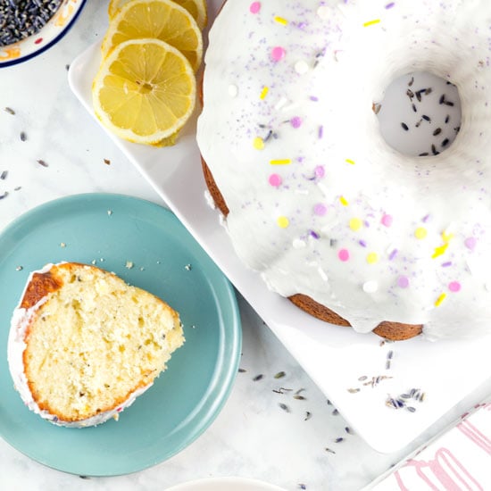 Lemon Lavender Bundt Cake