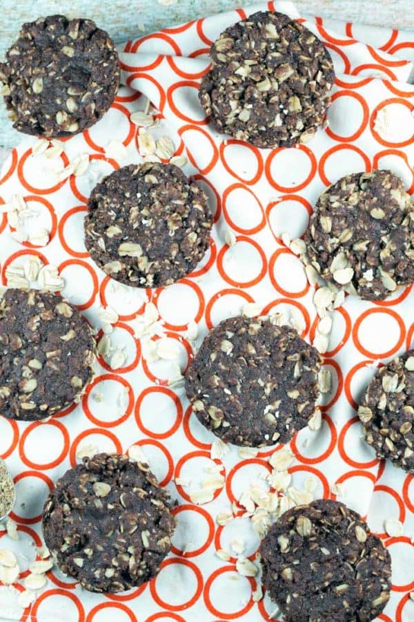 Allergy Friendly Lactation Cookies: These galactagogue-packed chocolate oatmeal lactation cookies for breastfeeding mamas are vegan and gluten free, made without dairy, soy, nuts, or eggs. {Bunsen Burner Bakery}
