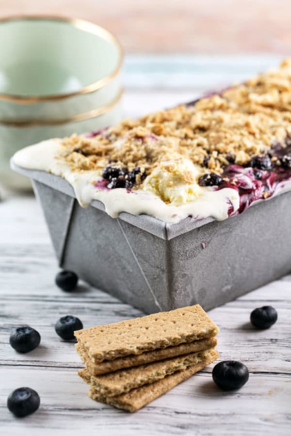 Blueberry Pie Ice Cream | Bunsen Burner Bakery