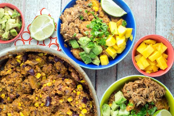 Mexican Couscous Bowl: one pot, 20 minutes, and made from pantry staples, this is the perfect comfort food. Packed full of fiber, protein, and bold Mexican flavors. {Bunsen Burner Bakery}