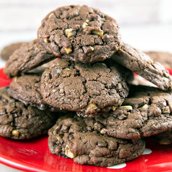 Chewy Chocolate Mint Cookies | Bunsen Burner Bakery
