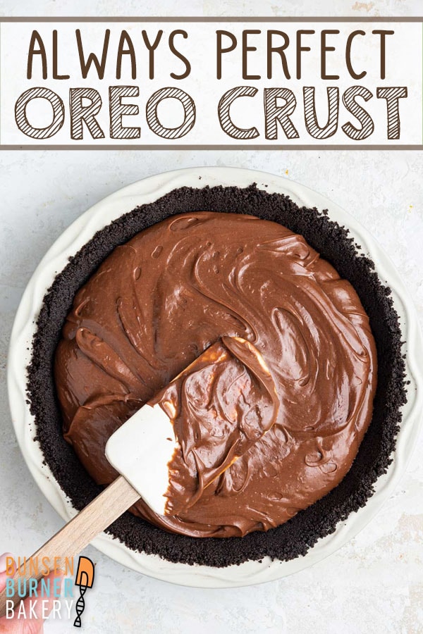Take your dessert game to the next level with this easy homemade Oreo cookie crust recipe made with just Oreos and butter. It's the perfect base for any cheesecake or pie.