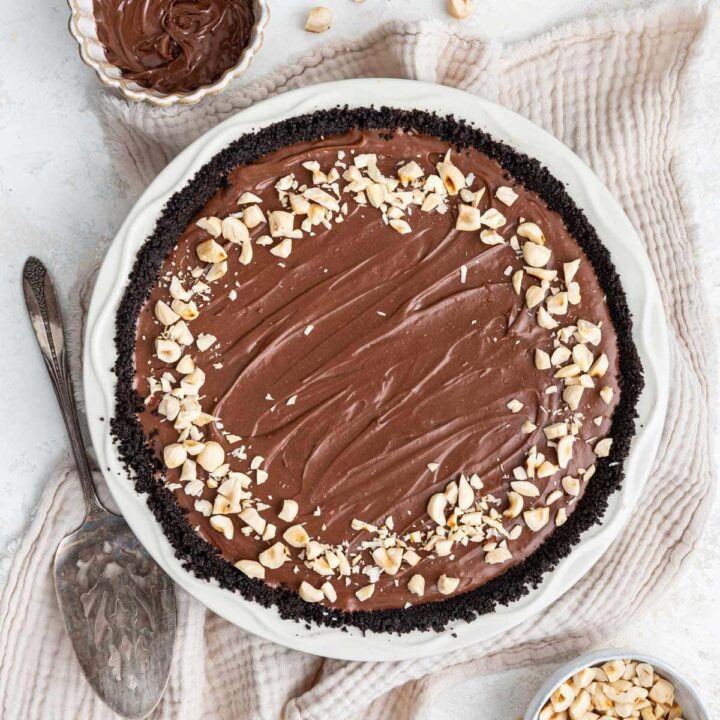 No Bake Nutella Pie