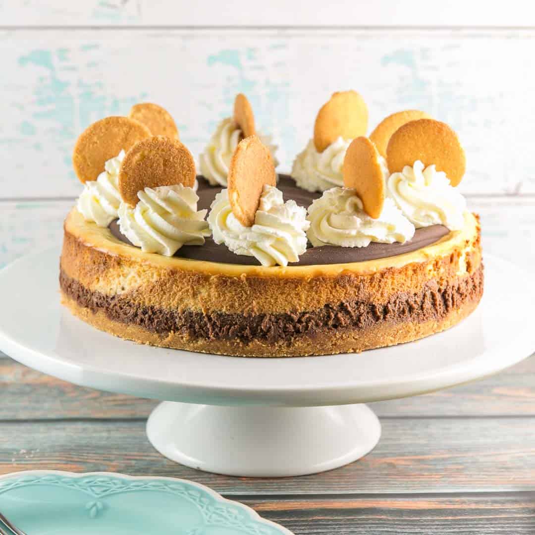 Gateau Au Fromage Aux Bananes Et Au Chocolat Recette Facile Et Saine