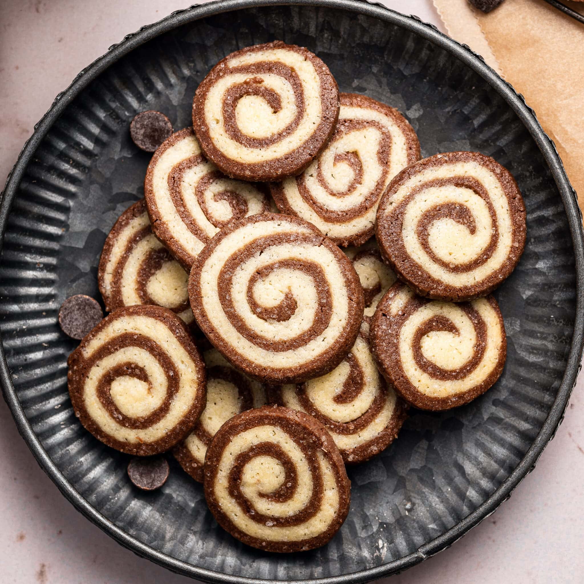 Chocolate Pinwheel Cookies | Bunsen Burner Bakery