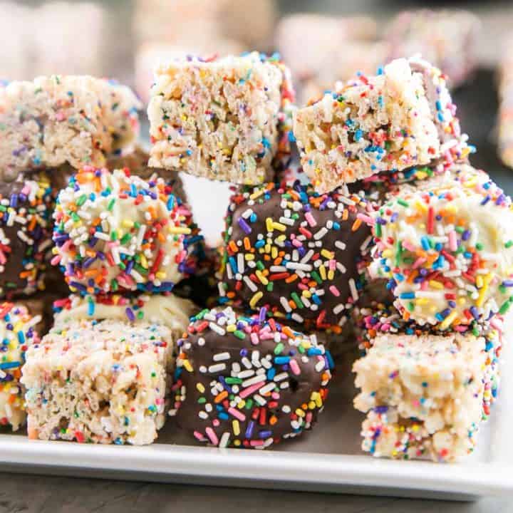 Sprinkle Rice Krispie Treats