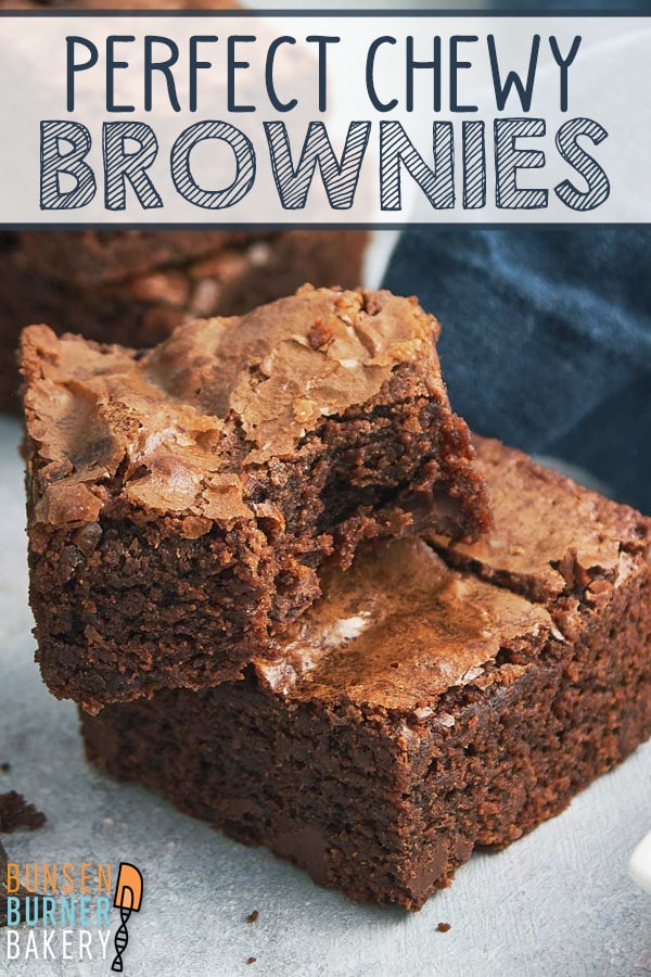 Best Ever Chewy Brownies Recipe - Handle the Heat