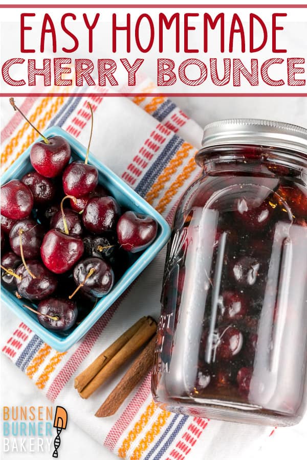 cherry bounce recipe bourbon