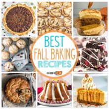 collage of the best fall recipes to make