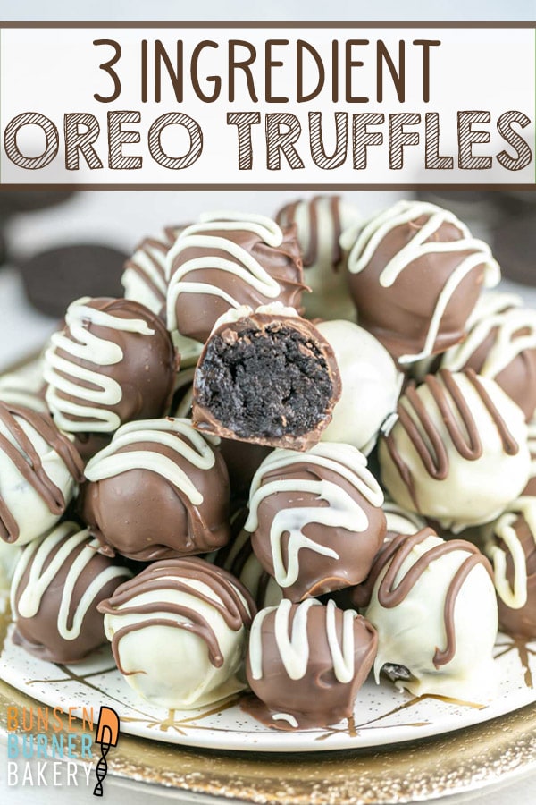 Made with only three ingredients, these incredibly easy No-Bake Oreo Truffles are as easy to make as they are addicting to eat! A must for your next party or holiday gathering - and easy enough for kids to make, too!