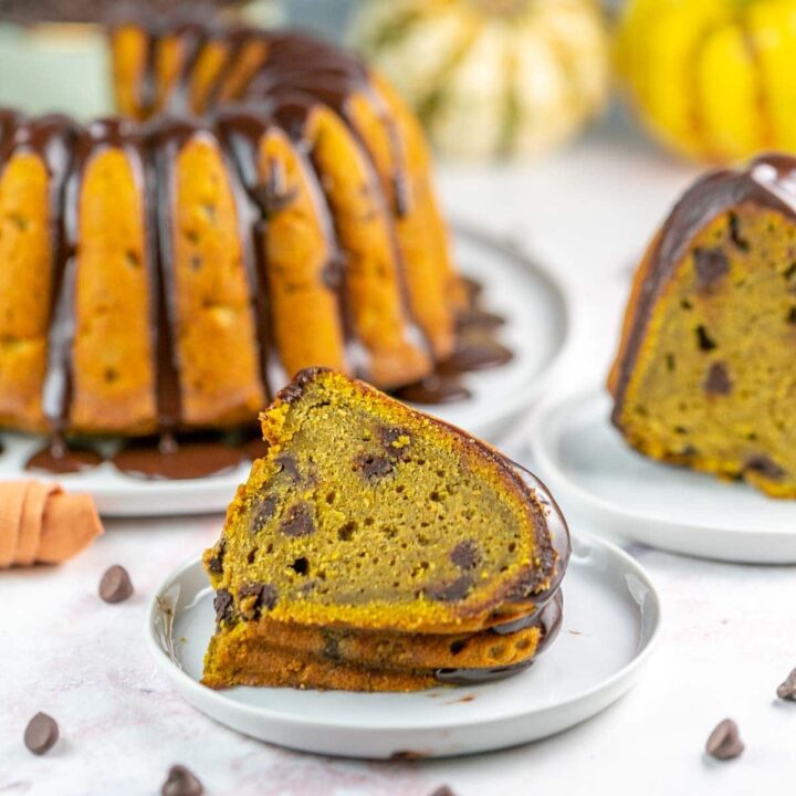 Pumpkin Chocolate Chip Bundt Cake