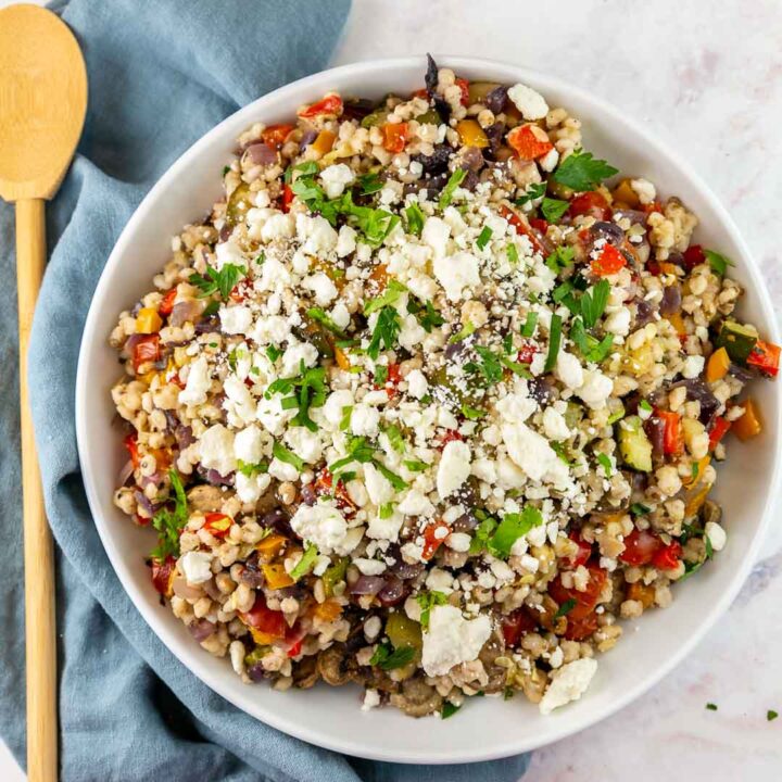 Mediterranean Barley Salad