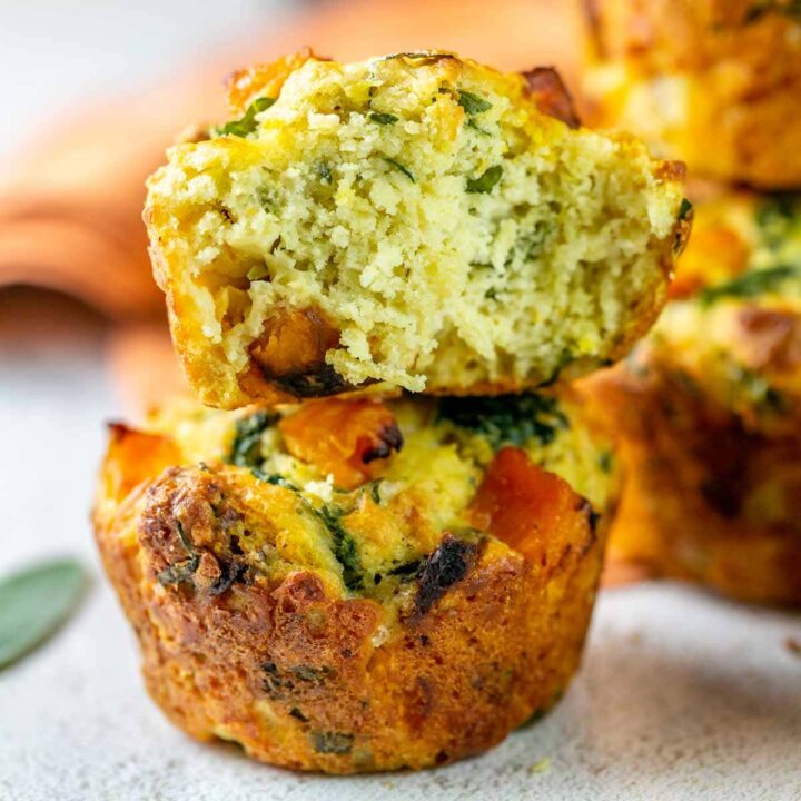 Savory Butternut Squash Muffins