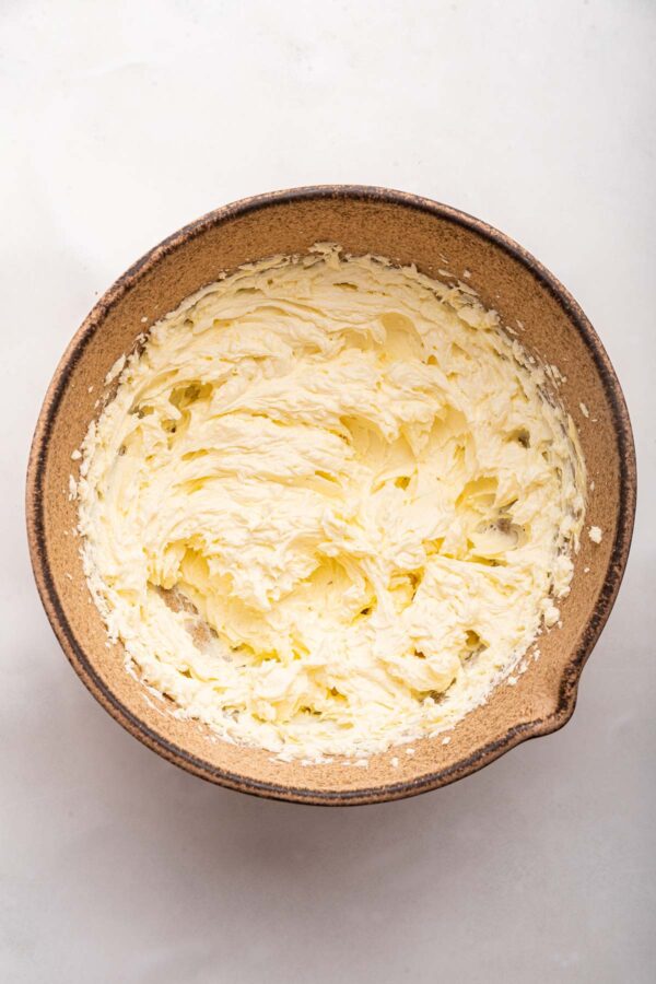 whipped butter and cream cheese.