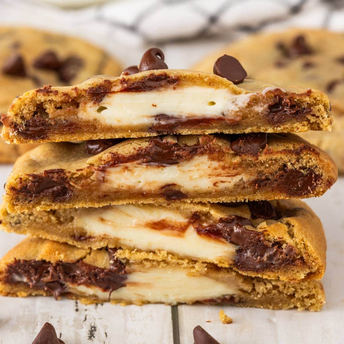 Chocolate Chip Cheesecake Cookies