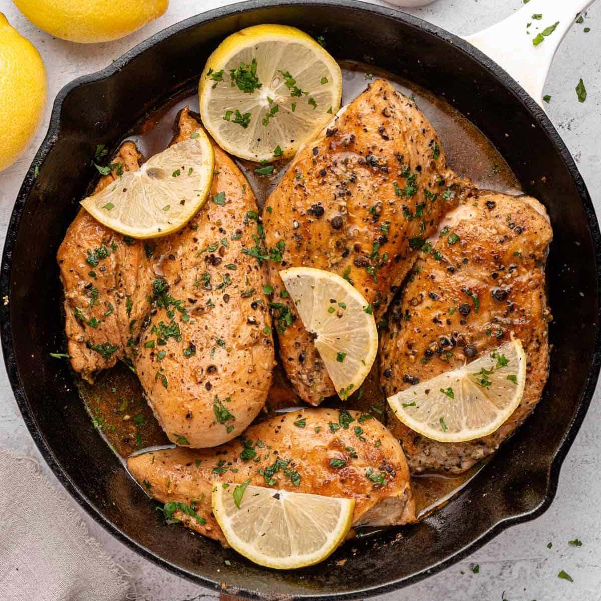 Lemon Pepper Chicken - Bunsen Burner Bakery