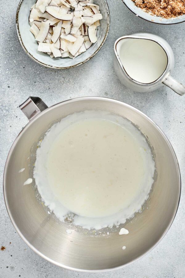 lemon cream cheese filling for a lemon tart.
