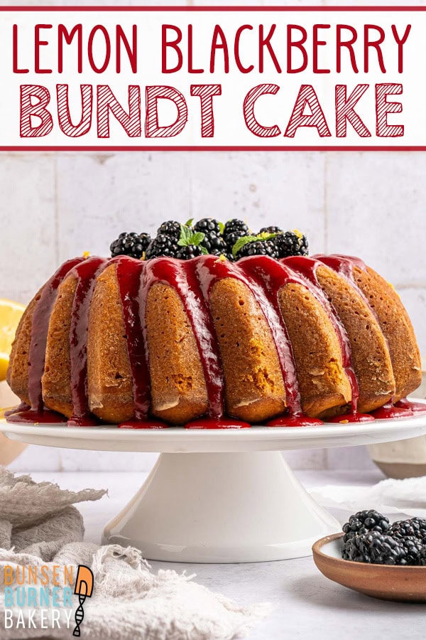 This Lemon Blackberry Bundt Cake is packed with fresh lemon flavor, juicy blackberries, and a gorgeous blackberry glaze. Easy to make, delicious to eat, and perfect for any summer gathering!