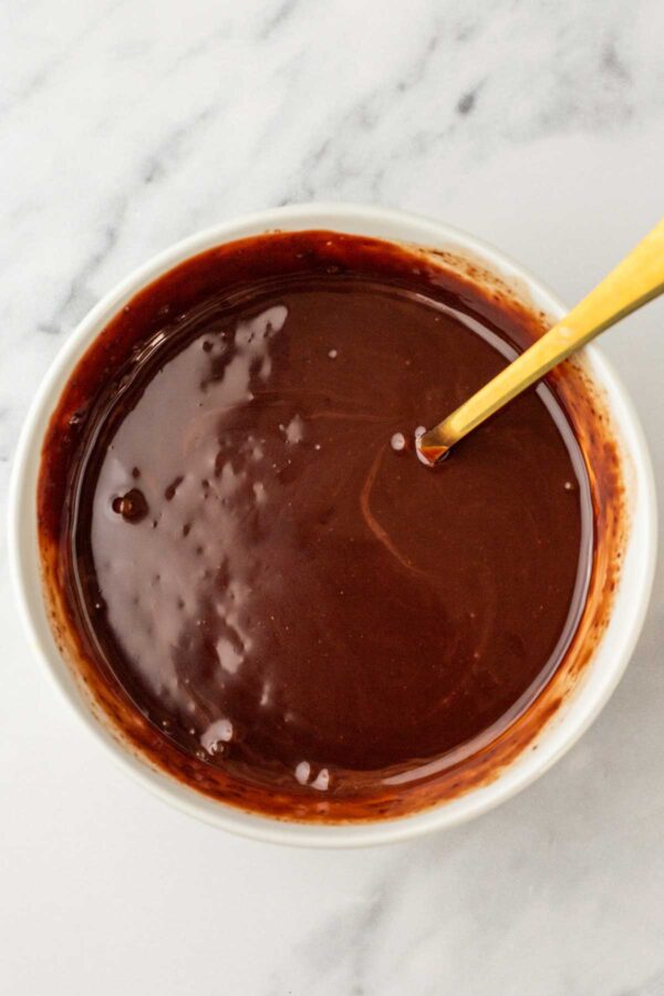 silky smooth chocolate ganache.