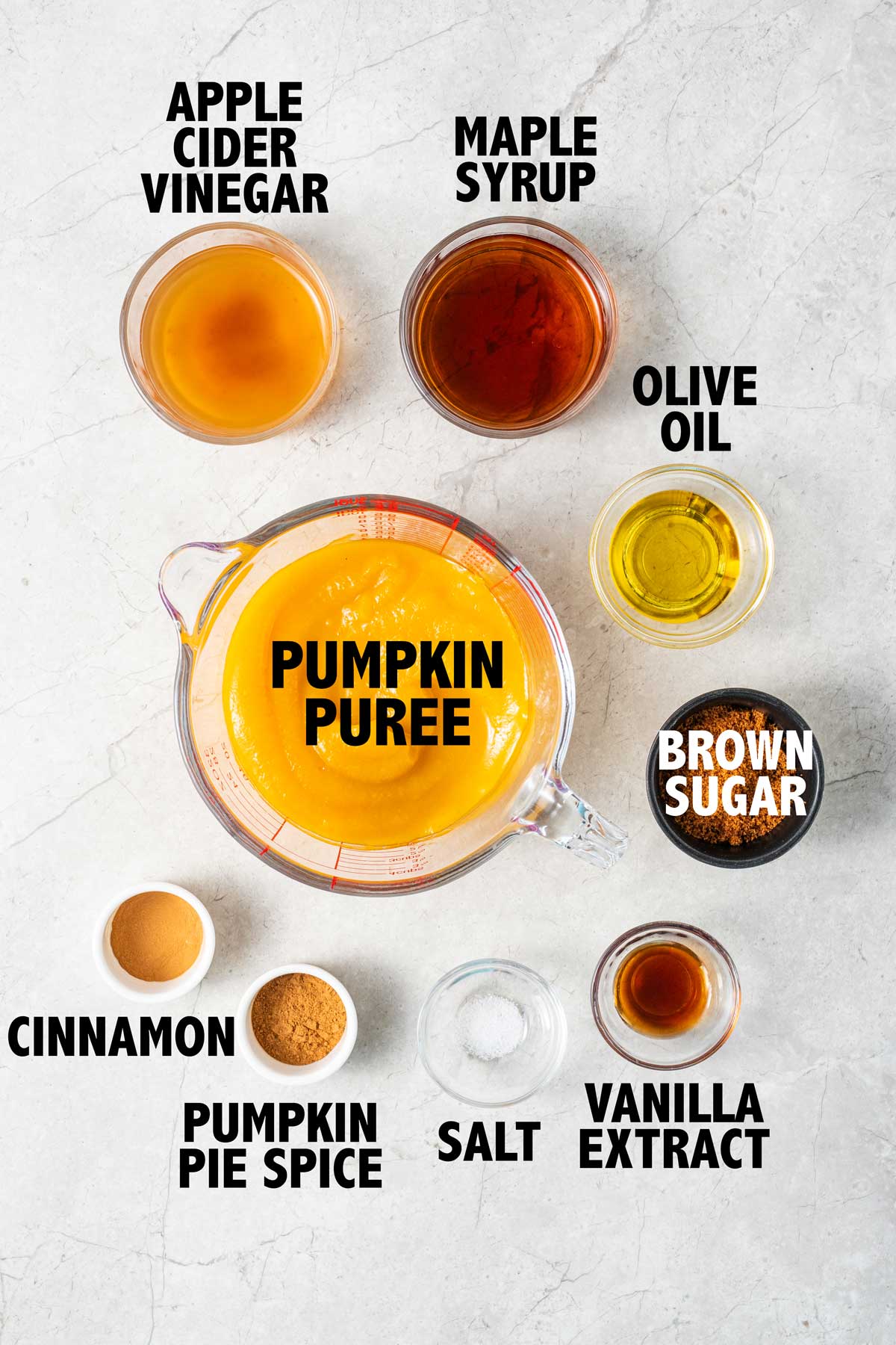 ingredients used to make homemade pumpkin butter.
